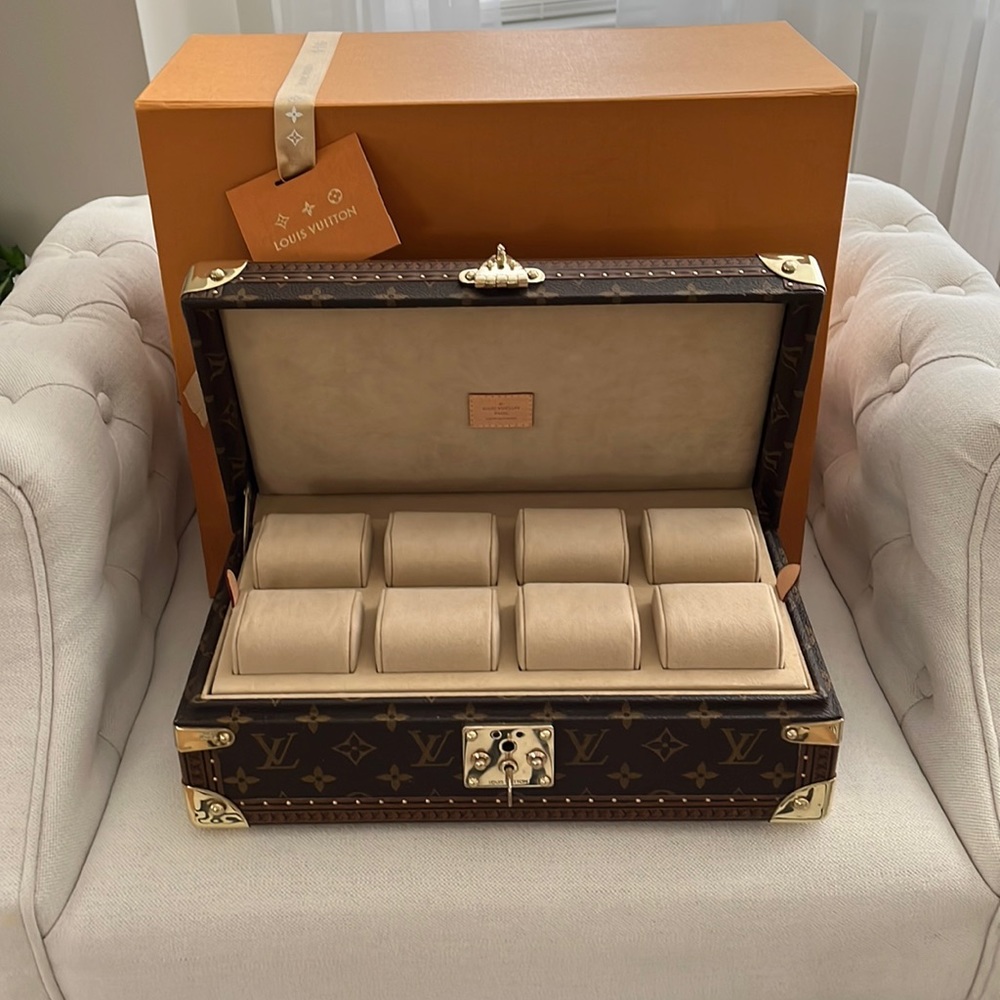 Louis Vuitton Monogram 8 Montres Watch Case - Picture 2 of 15